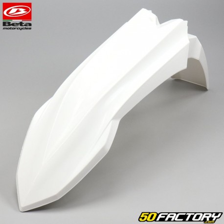 Guardabarro delantero Beta RR Enduro Sport,  Racing 50 (de 2021) blanco