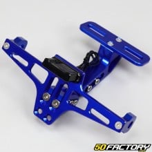 Supporto per Porta targa e frecce in alluminio blu