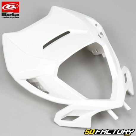 Careta tapa frontal Beta RR Enduro, Biker 50 (desde 2021) blanco