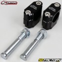 Suporte de guiador Ã˜28mm Honda CRF, Kawasaki KX 250, 450 ... Renthal preto (deslocamento 5mm)