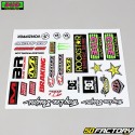 Stickers Bud Racing,  Rockstar, TLD ... (plate)