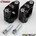 Husqvarna FC and TC Ã˜36mm handlebar clamps Renthal Black