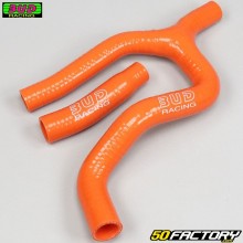Cooling hoses KTM SX-F, EXC-F, Husqvarna FC, FE 250 and 350 (since 2019) Bud Racing oranges