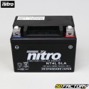 Batterie Nitro NT4L SLA 12V 4Ah acide sans entretien Derbi Senda, Gilera Smt, Rieju...
