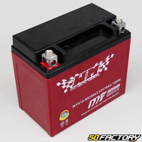 Batteria YTX12-BS 12V 10Ah gel Aprilia Atlantic,  Gilera,  Kymco...