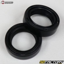 Fork oil seals 26x37x10.5 mm Yamaha PW 80, MBK Booster...Naraku