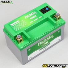 Batterie Fulbat FLTX12 12V 3.5Ah lithium Kawasaki J, Kymco Downtown, People, Suzuki Burgman, GSX-R...