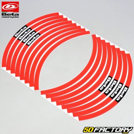 Rim stripes stickers Beta RR 50 Motard Sport (from 2021)