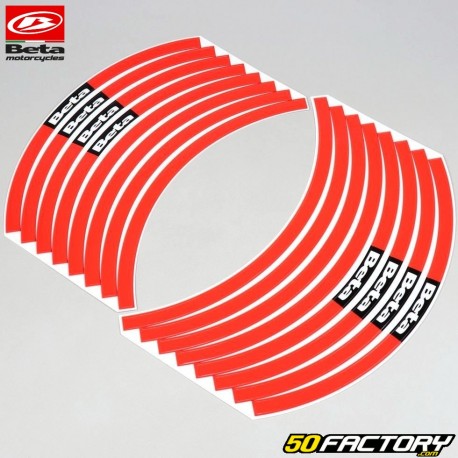 Stickers liserets de jantes Beta RR 50 Enduro Sport (depuis 2021)