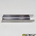 Frame beam cover Peugeot 103 brushed stainless steel