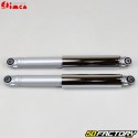 310mm smooth rear shocks Peugeot 103, MBK 51 and Motobecane chrome and gray Imca