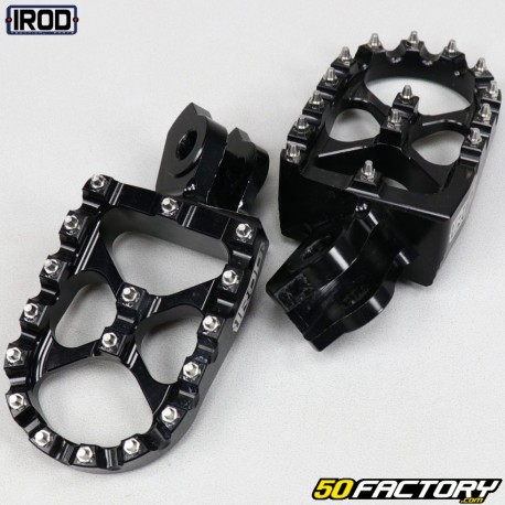 Repose pieds Suzuki RM-Z 250 et 450 (depuis 2010) IROD noirs