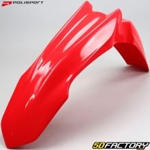 Front mudguard Honda CRF 250 and 450 R (2013 - 2017) Polisport  red