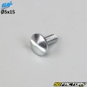 5x15mm tornillo cabeza plana ranura ancha (unidad) carcasa de protección del motor Peugeot 103 algi