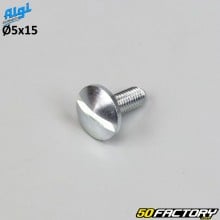 5x15mm flat head screw with wide slot (individually) motor protection housing Peugeot 103 Algi