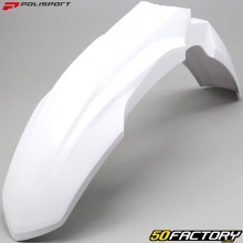 Garde boue avant Honda CRF 250 R, RX (2018 - 2021), 450 R, RX (2017 - 2020) Polisport blanc