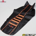 Forro de asiento Derbi Senda,  Gilera SMT,  RCR (2011 - 2017)...KRM Pro Ride naranja