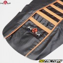 Capa de banco Derbi Senda,  Gilera SMT,  RCR (2011 - 2017)...KRM Pro Ride Laranja