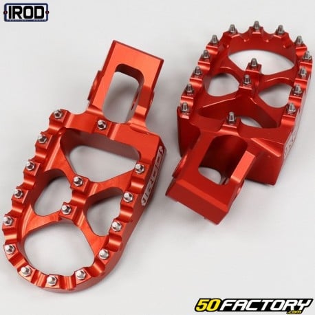 Foot pegs KTM SX-F 250 (2016 - 2021), Husqvarna FC 350... IROD orange