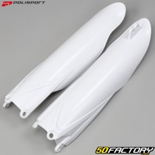 Protetores de garfo Yamaha YZ, YZF 125, 250 e 450 (desde 2015) Polisport branco