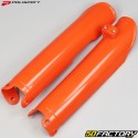 Protectores de horquilla KTM SX, EXC 125, 250, 300 ... (2003 - 2007) Polisport naranjas