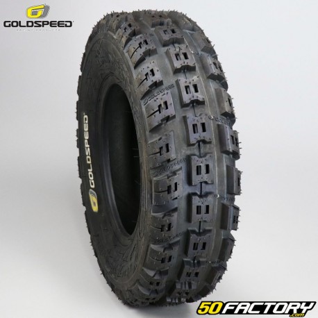 Front tire 20x6-10 27N Goldspeed MXF yellow (medium, hard) quad