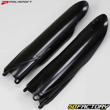 Protetores de garfo Yamaha YZ, YZF 125, 250 e 450 (desde 2015) Polisport preto