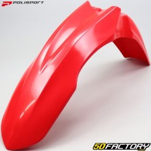 Pára-lama dianteiro Honda CRF 250, 450 R (2009 - 2013) Polisport vermelho