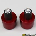 Embouts de guidon Racing rouges