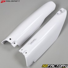 Protectores de horquilla Suzuki 125 ringgit (250 - 1996) Polisport blancos