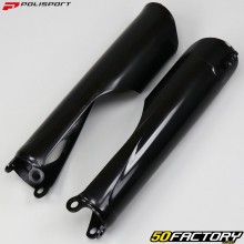 Honda CRF 250 R fork guards, RX (since 2018), 450 R, RX (2017 - 2020) Polisport Black