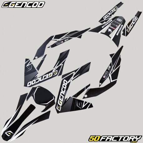 Dekor kit Aprilia SX RX (2011 - 2017) Gencod Evo weiß