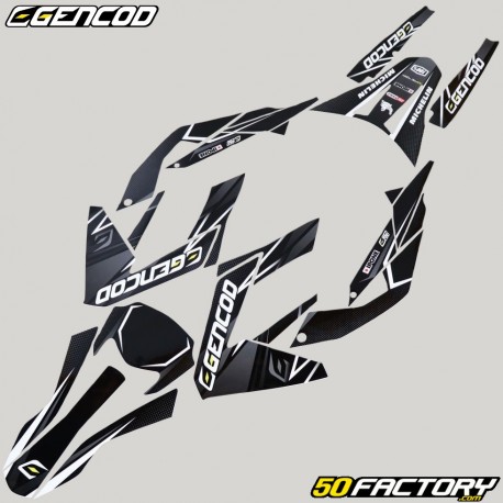 Dekor kit Aprilia SX et RX (2011 - 2017) Gencod Evo weiß