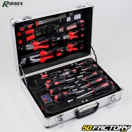 Tool kit hammer, pliers, screwdrivers ... Ribimex (set of 149 pieces)