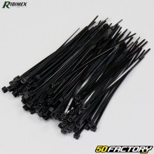 Plastic collars (rilsan) 2.5x100 mm Ribimex black (100 pieces)