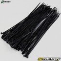 Plastic (rislan) clamps 3.6x200mm Ribimex black (100 pieces)