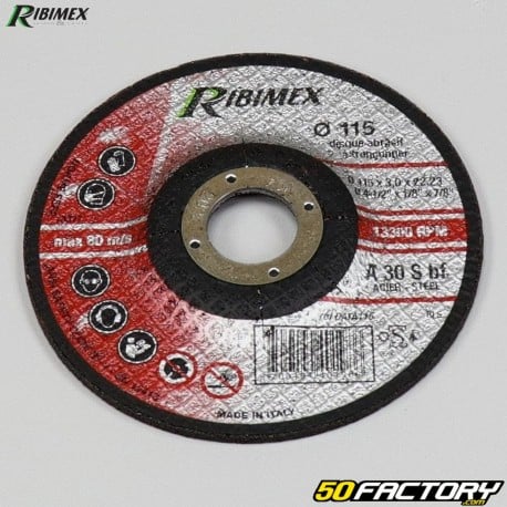 Disco de corte de acero Ribimex 115mm