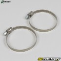 Ribimex stainless steel hose clamps (set of 50)