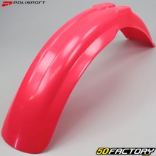 Garde boue avant Honda CR 125, 250, 500 R (1990 - 2001) Polisport rouge fluo