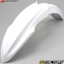 Garde boue avant Kawasaki KX 85 (depuis 2014) Polisport blanc