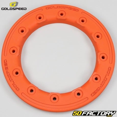 8 Zoll Polymer / Carbon Beadlock Felgenband Goldspeed Orange