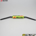 Guidon Ø22mm Scar S² Medium noir avec mousse jaune fluo