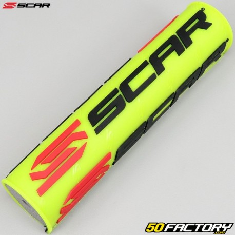 Schiuma del manubrio (con barra) Scar giallo neon