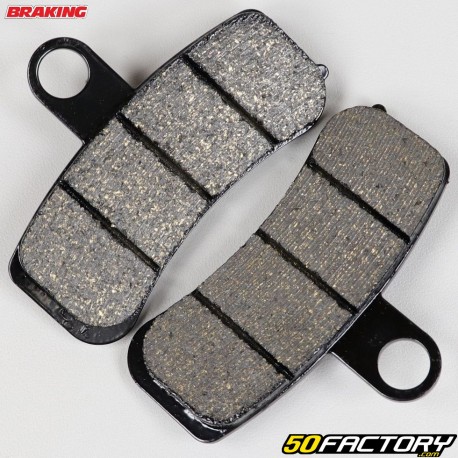 Organic Brake Pads Harley Davidson Fat Boy, Rockst 1584, Low Rider 1690 ... Braking