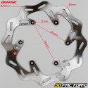 Disco de freno delantero KTM EXC, GS, LC4, SX, Husqvarna FC ... onda mm Braking