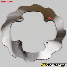 Disque de frein arrière Honda CR, CRF, HM CRE... Ø240mm wave non ventilé Braking