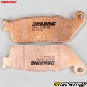 Pastillas de freno de metal sinterizado Yamaha WR 125, Honda CBR 600, Kawasaki Ninja 650 ... Braking Evo