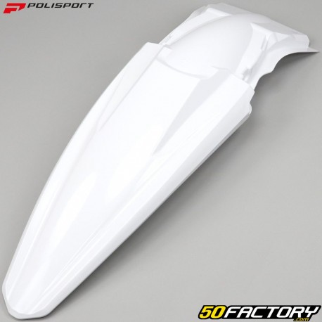 Garde boue arrière Kawasaki KXF 250, 450 (depuis 2017) Polisport blanc