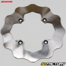 Disco de freio traseiro Beta RR, Husqvarna TC, TE, SWM... Ø240mm onda não ventilada Braking