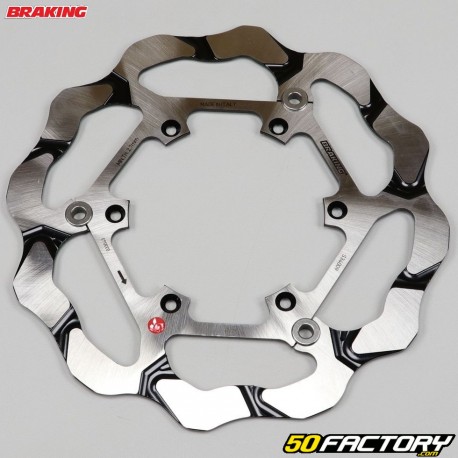 Disco freno anteriore Yamaha WR, YZ, YZF, Suzuki RM ... Ã˜270mm batfly semi-flottante Braking